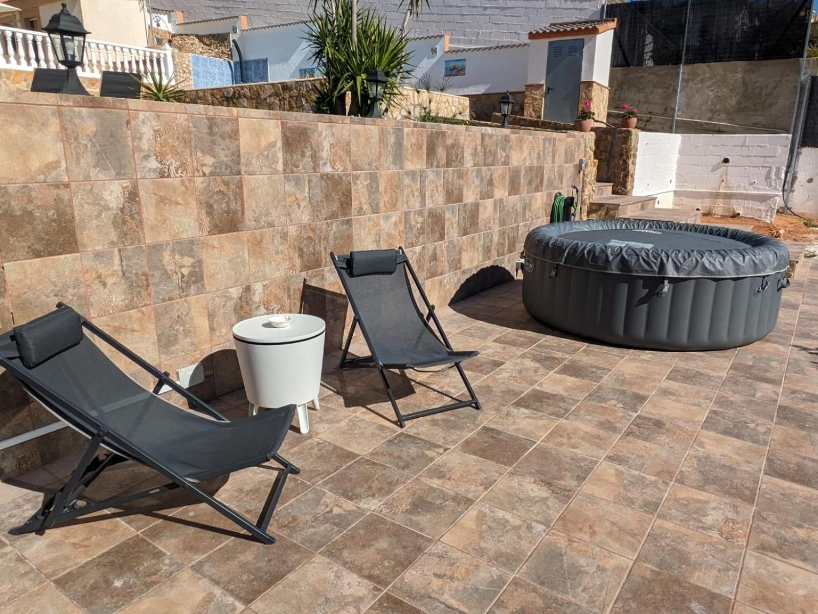 Buen Estar, Piscina, Barbacoa, Jacuzzi En Valencia Villa Turis Bagian luar foto