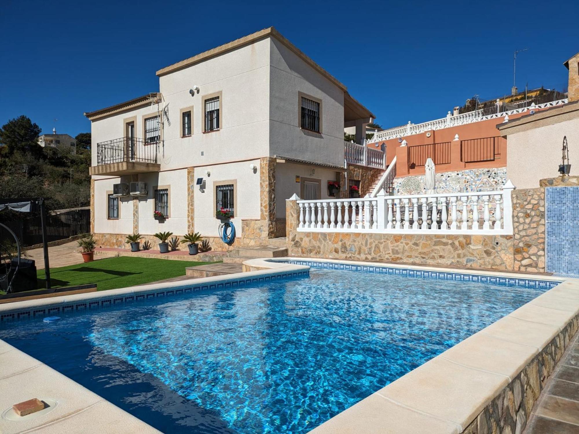 Buen Estar, Piscina, Barbacoa, Jacuzzi En Valencia Villa Turis Bagian luar foto